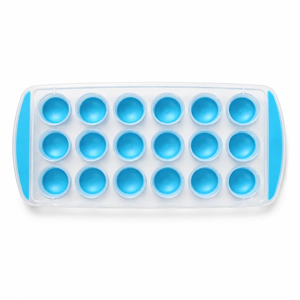 Cubetera para Hielo con Fondo de Silicona