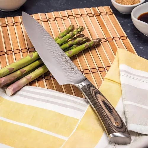 Cuchillo 3 Claveles Sakura 20 Cm Acero Inoxidable Forjado