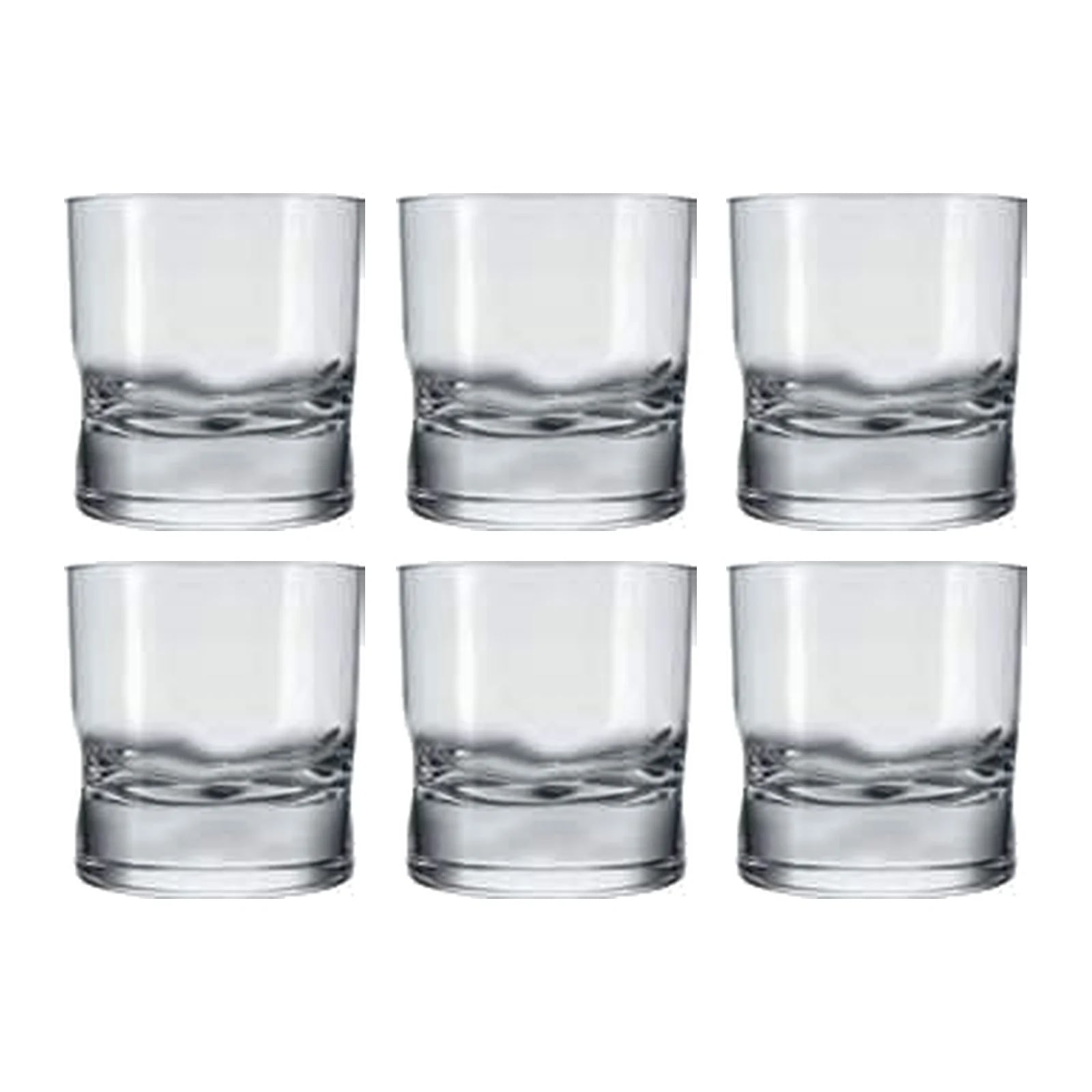 Vaso Nadir Amassadinho de vidrio 250 ml — Pack x 6