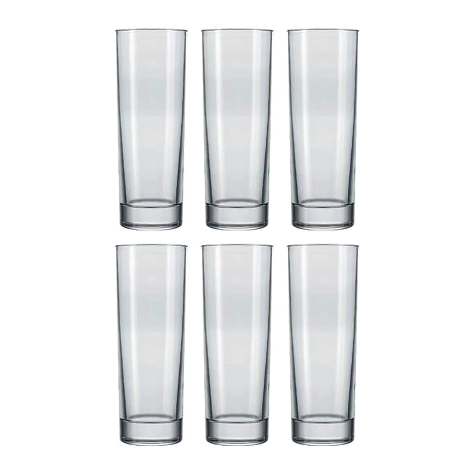 Vaso Nadir Atol Tubo de vidrio 300 ml — Pack x 6