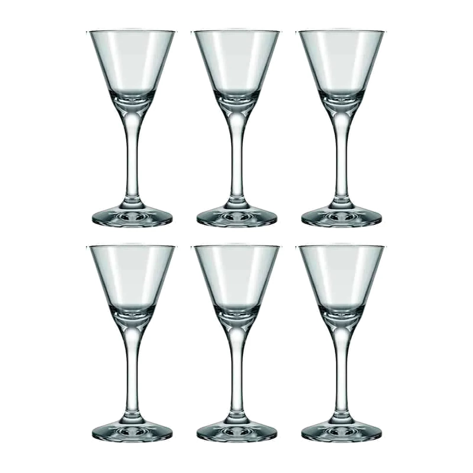 Copa de licor Nadir Donna de vidrio 65 ml — Pack x 6