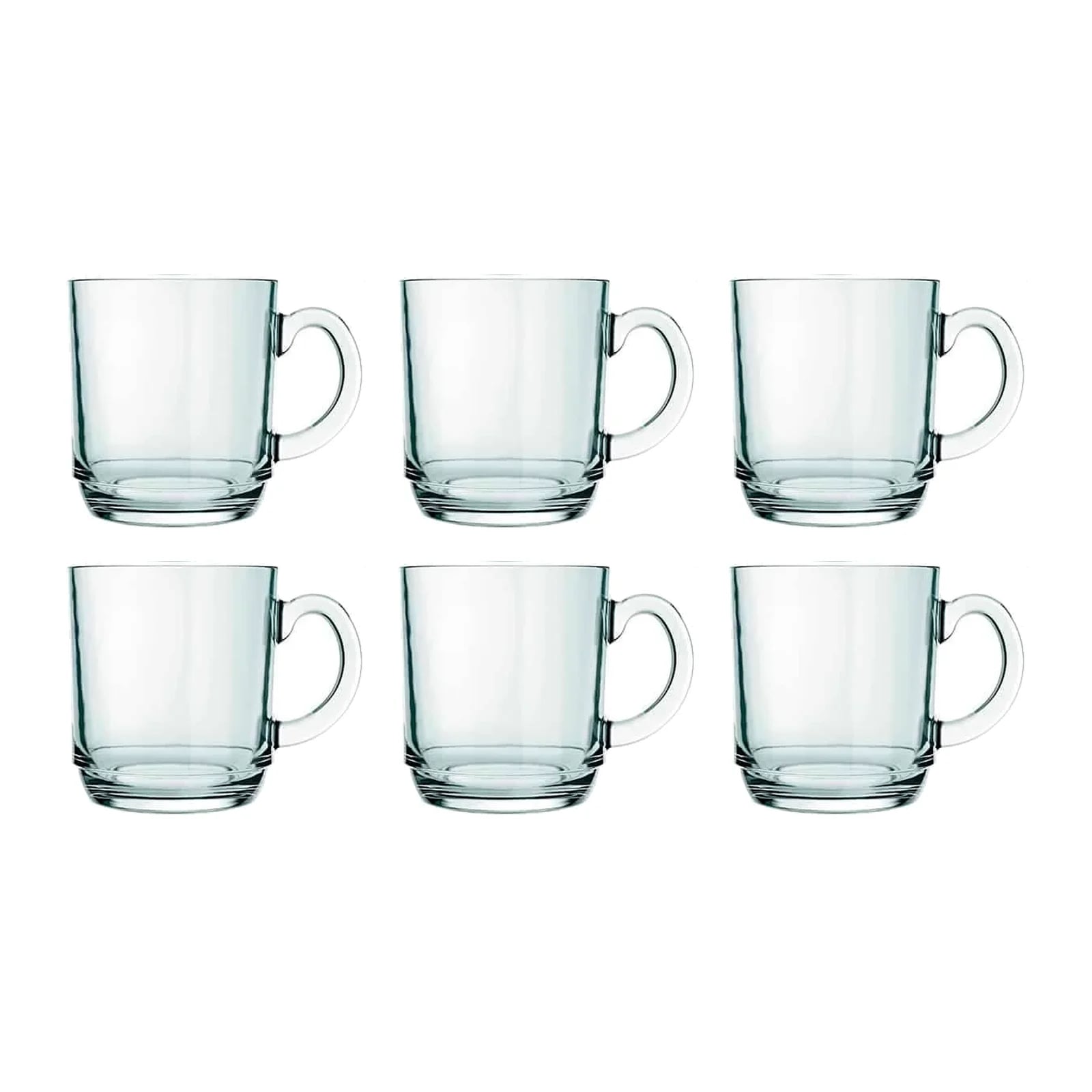 Taza Nadir Aspen de vidrio 300 ml — Pack x 6