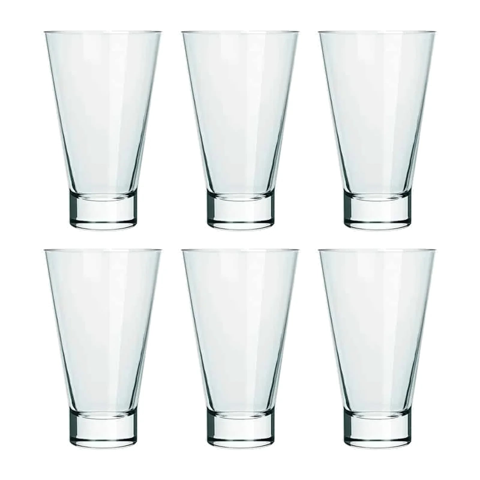Vaso Nadir Ilhabela de vidrio 420 ml — Pack x 6