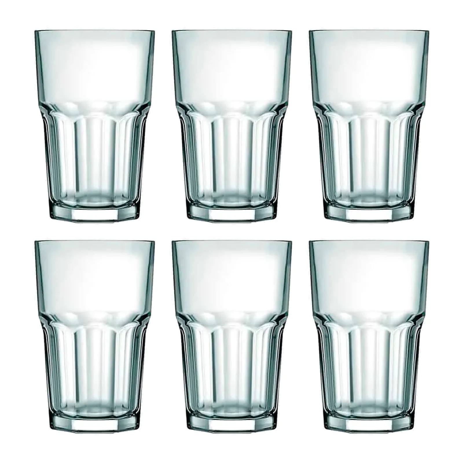 Vaso Nadir Bristol de vidrio 520 ml — Pack x 6
