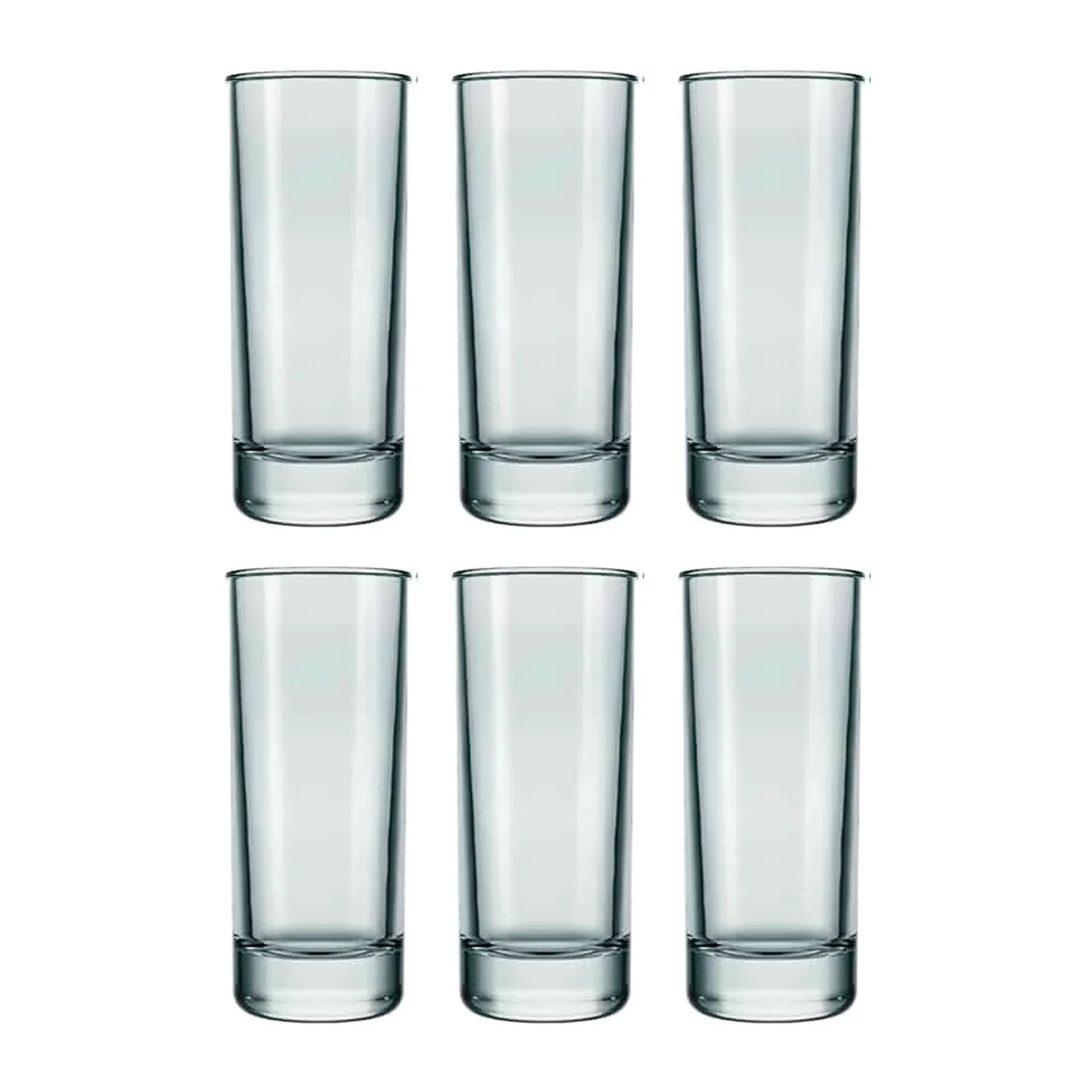 Vaso shot Nadir Atol Shot de vidrio 70 ml — Pack x 6