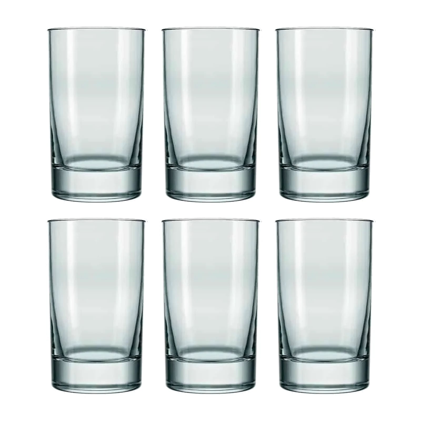 Vaso Nadir Atol de vidrio 200 ml — Pack x 6
