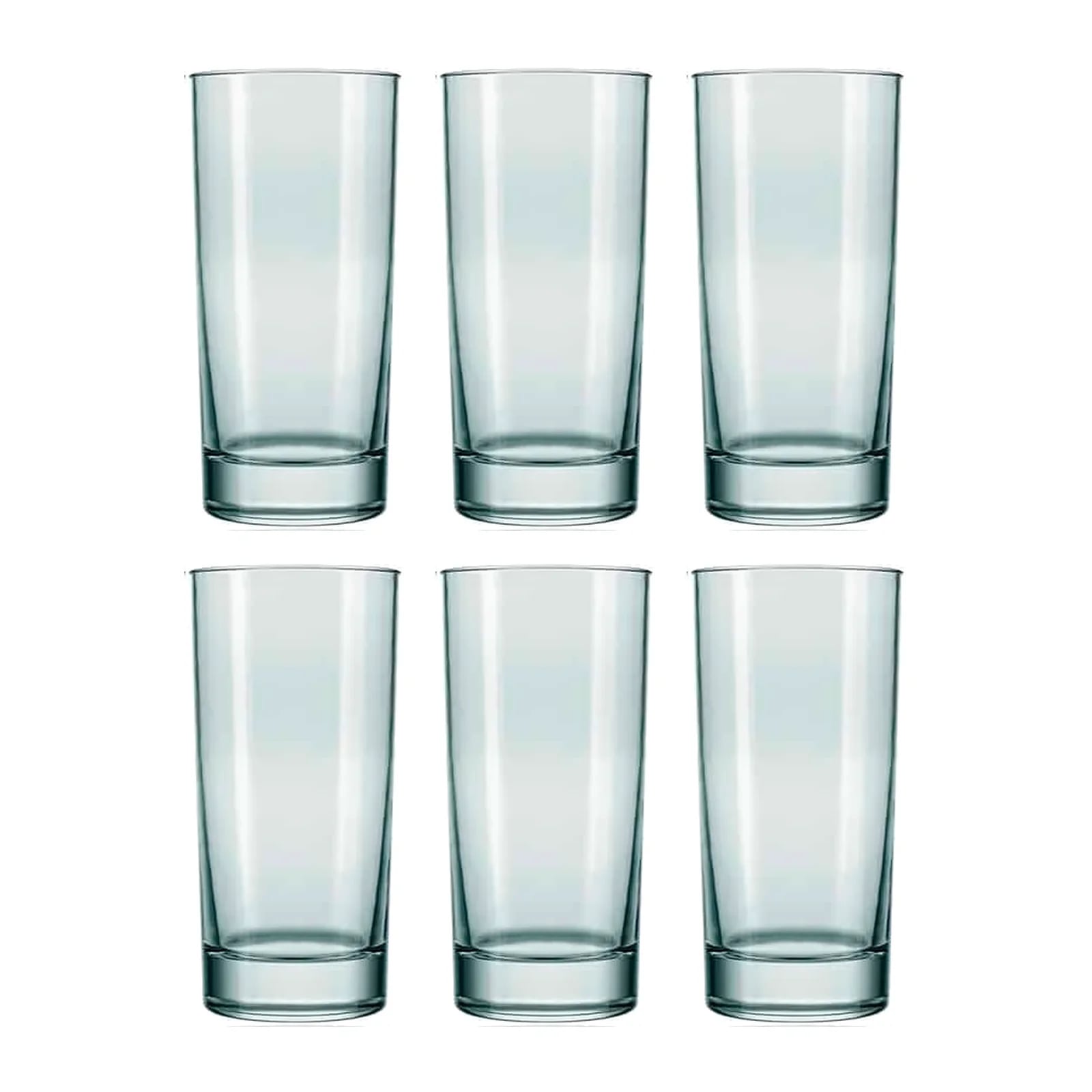 Vaso Nadir Atol Long Drink de vidrio 330 ml — Pack x 6