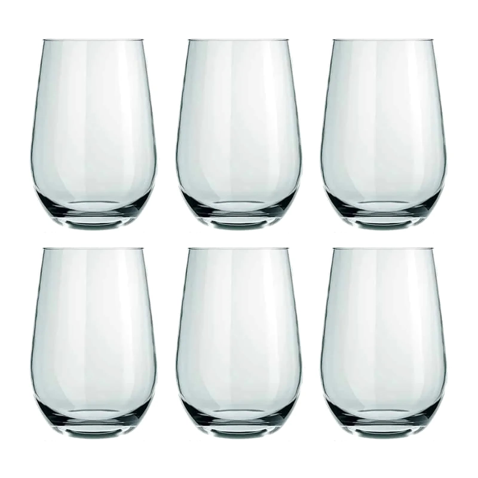 Vaso Nadir Dubai Stemless de vidrio 480 ml — Pack x 6