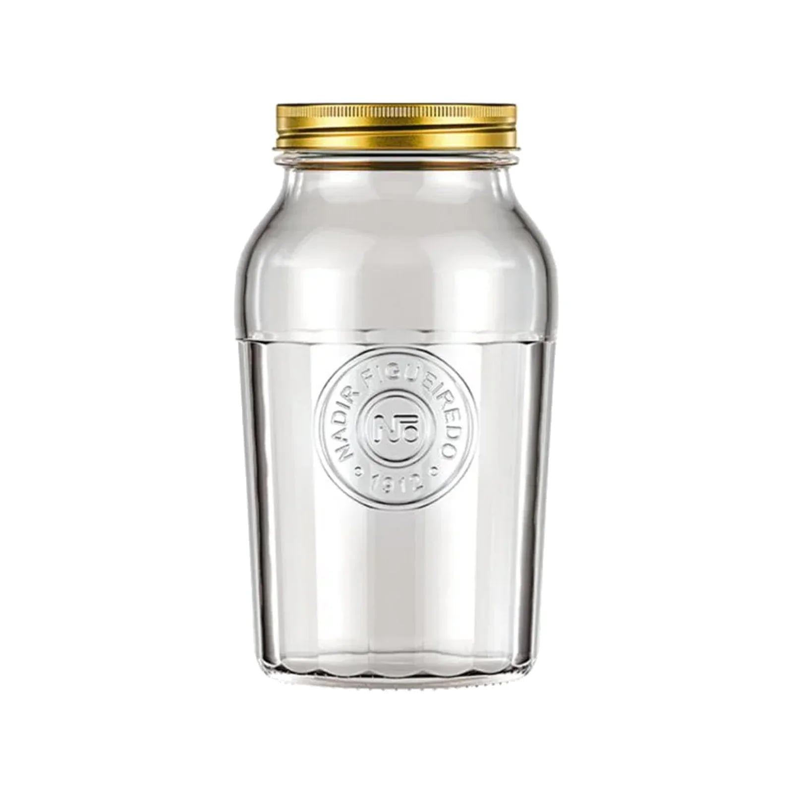 Frasco Nadir Americano Vintage de vidrio con tapa 1,5 L