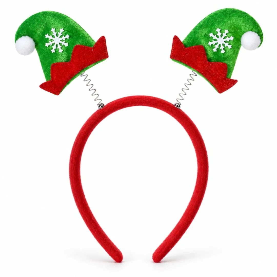 Vincha tiara de Navidad 24 × 19 cm