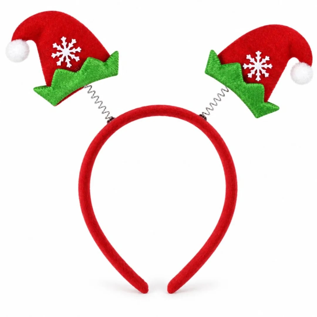 Vincha tiara de Navidad 24 × 19 cm