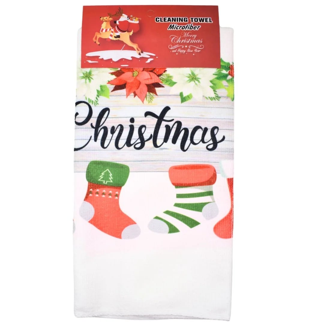 Repasador con diseño de Navidad 40 × 60 cm