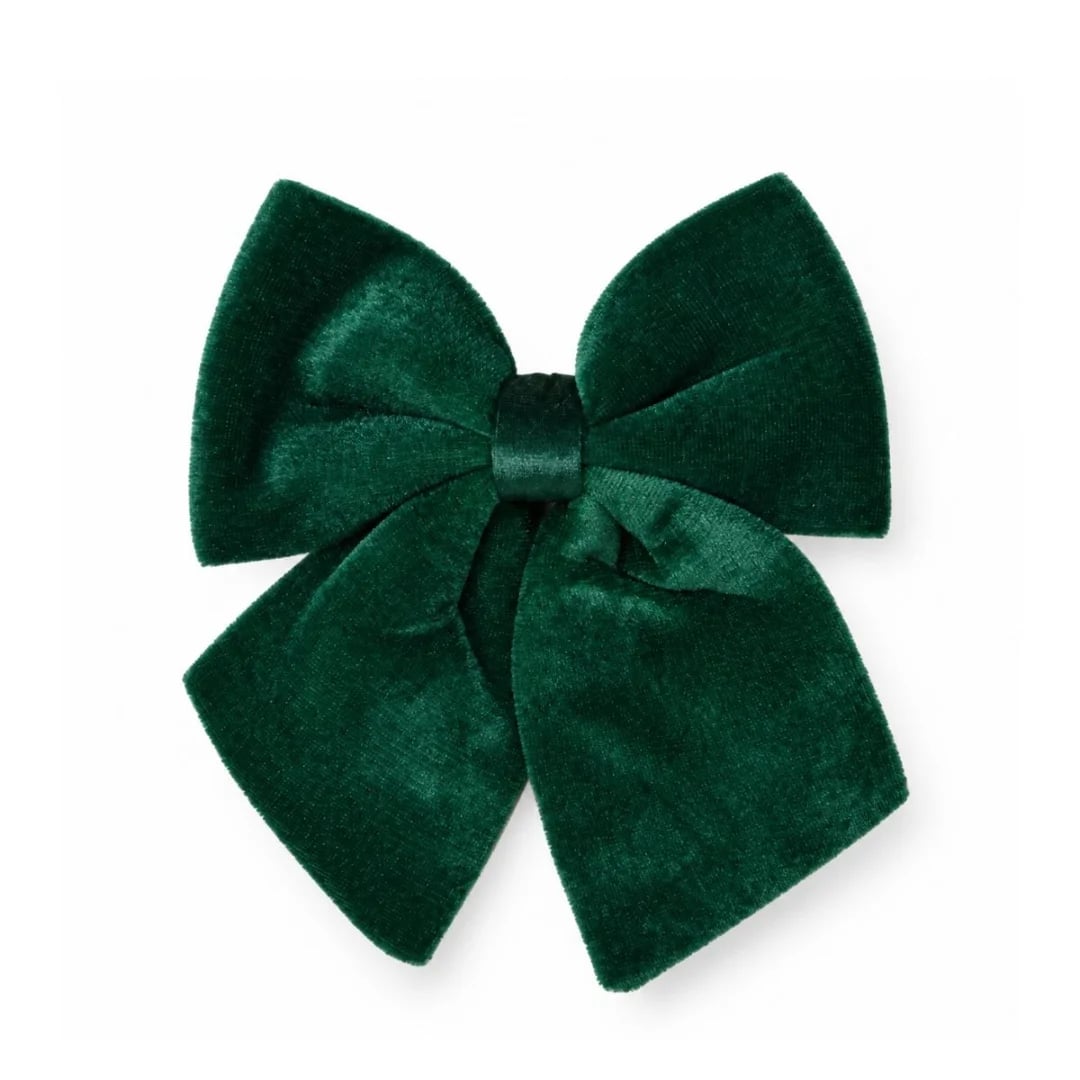 Moña decoración Navideña verde 16 × 19 cm