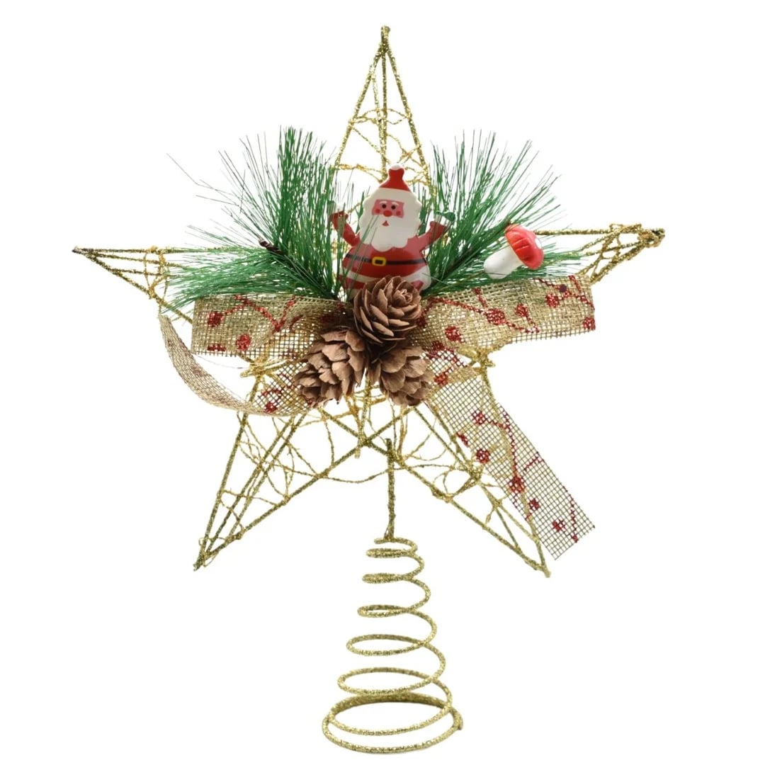 Puntero de Navidad estrella brillante 26 × 19 cm