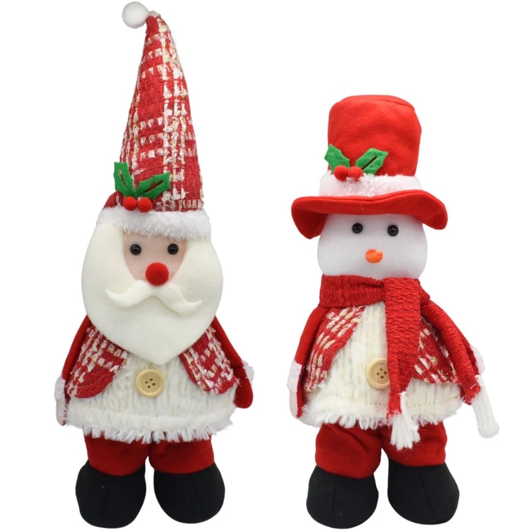 Adorno de Navidad muñeco con luz