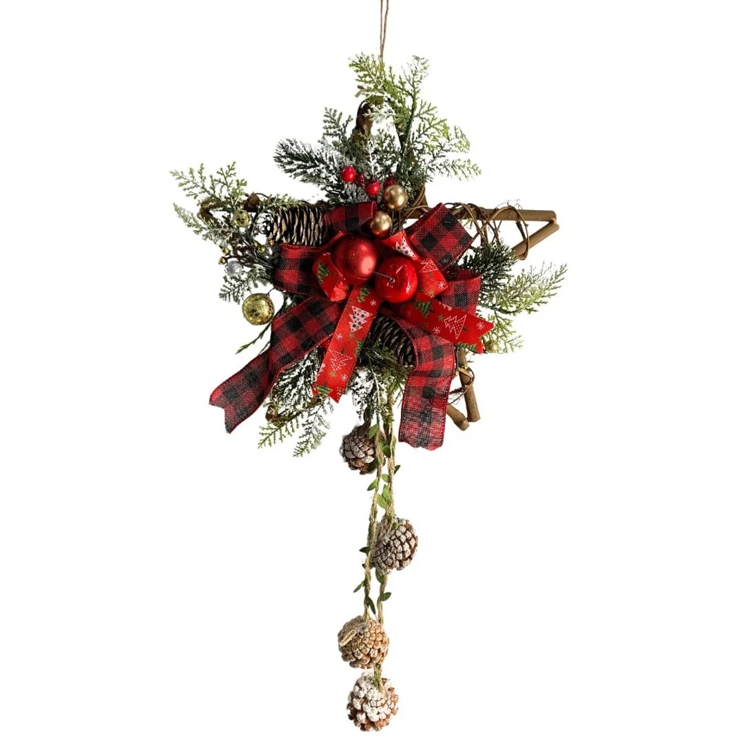 Adorno navideño colgante 60 × 30 cm
