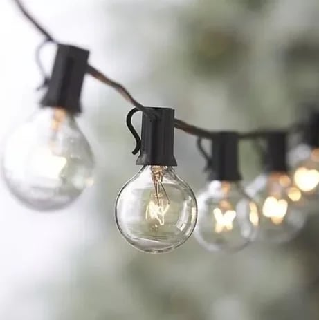 Guirnalda de luz cálida 7,5 m con 25 lámparas y 2 repuestos