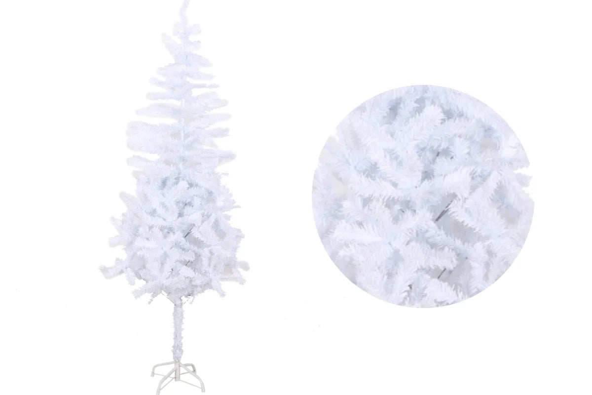 Árbol de Navidad blanco 180 cm