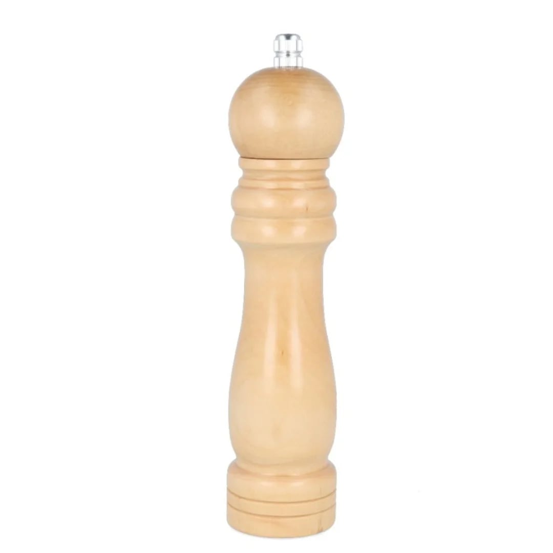Molinillo de madera 21 × 5 cm beige
