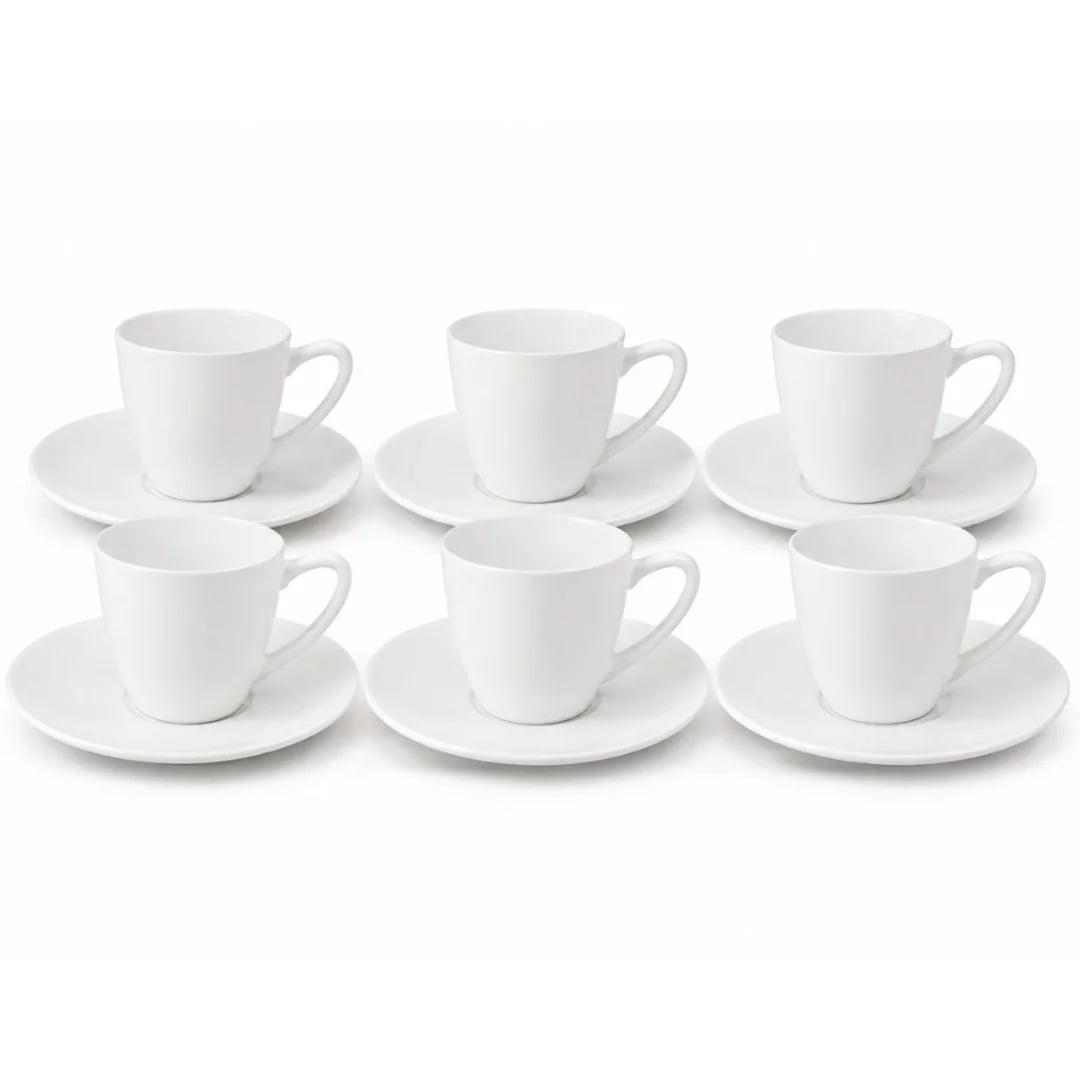 Set de tazas y platos para té 12 piezas