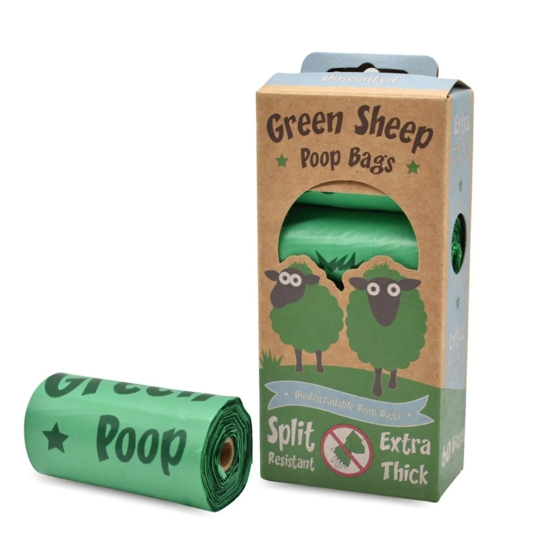 Bolsas biodegradables para mascotas — 4 rollos de 15