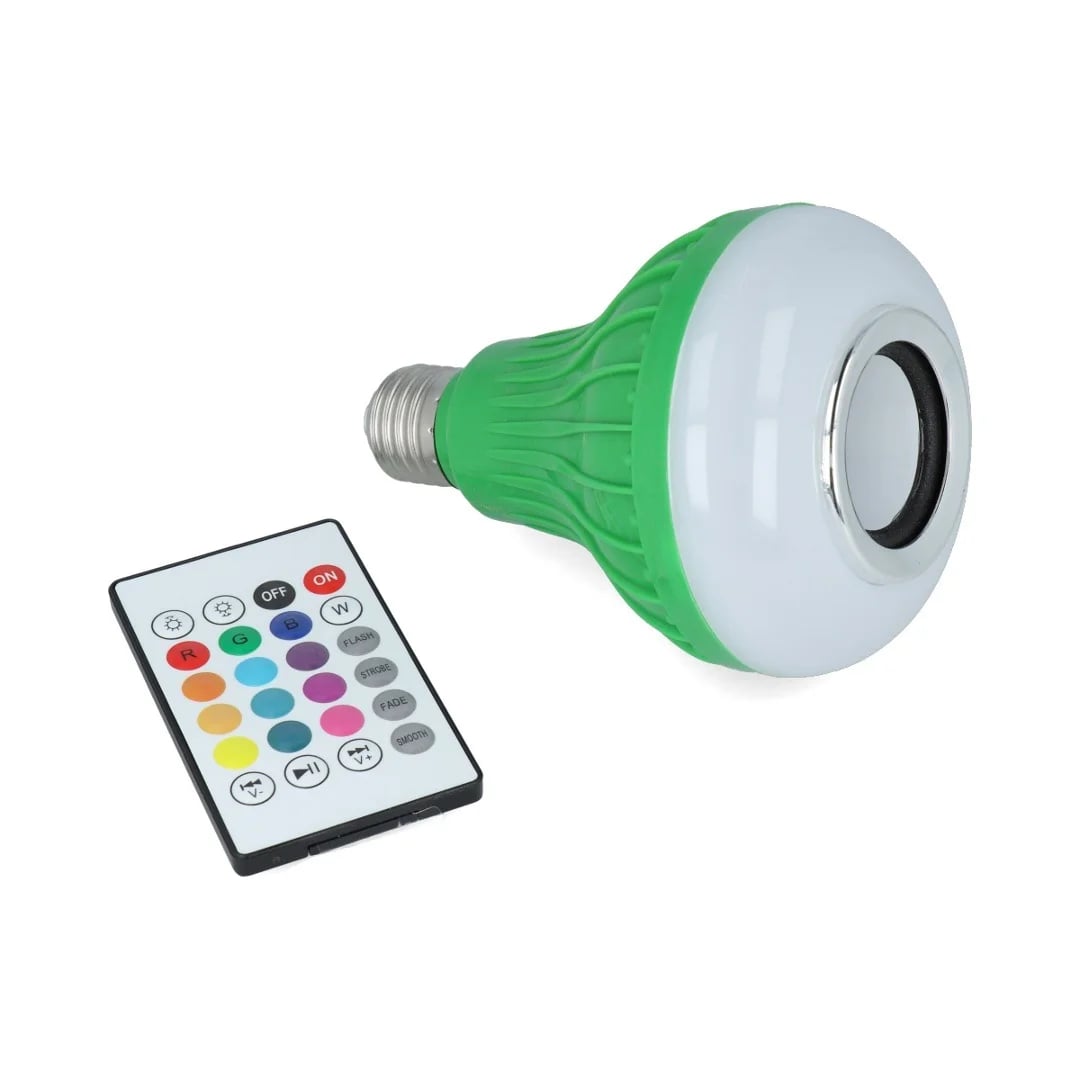 Lámpara parlante E27 con control remoto
