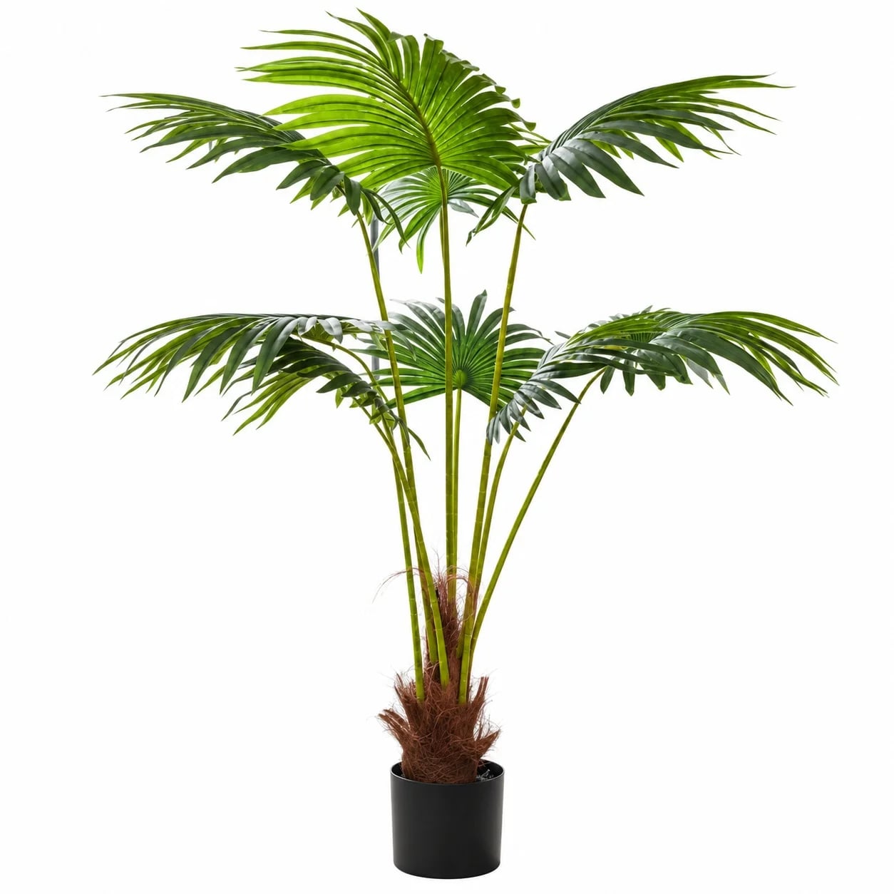 Planta artificial palmera de 1,40 m con maceta
