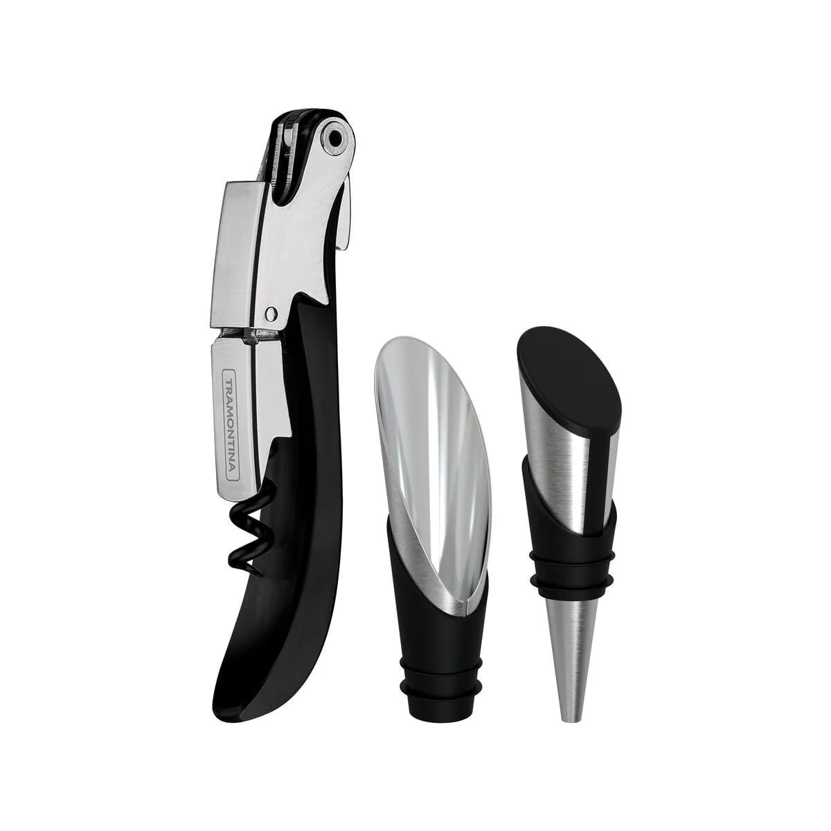 Juego de accesorios para vino Tramontina Harmoniza 3 piezas