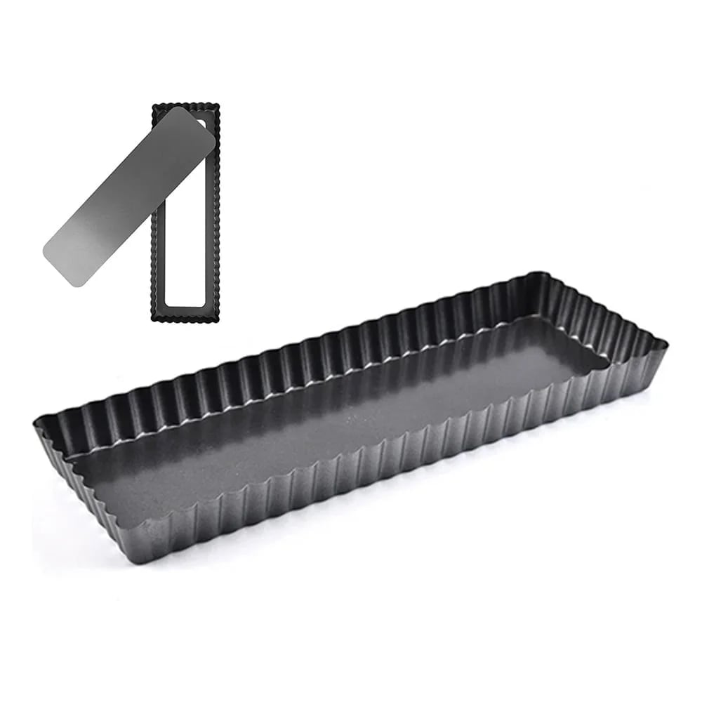 Tartera Rectangular Desmontable 35 X 11 Cm Antiadherente