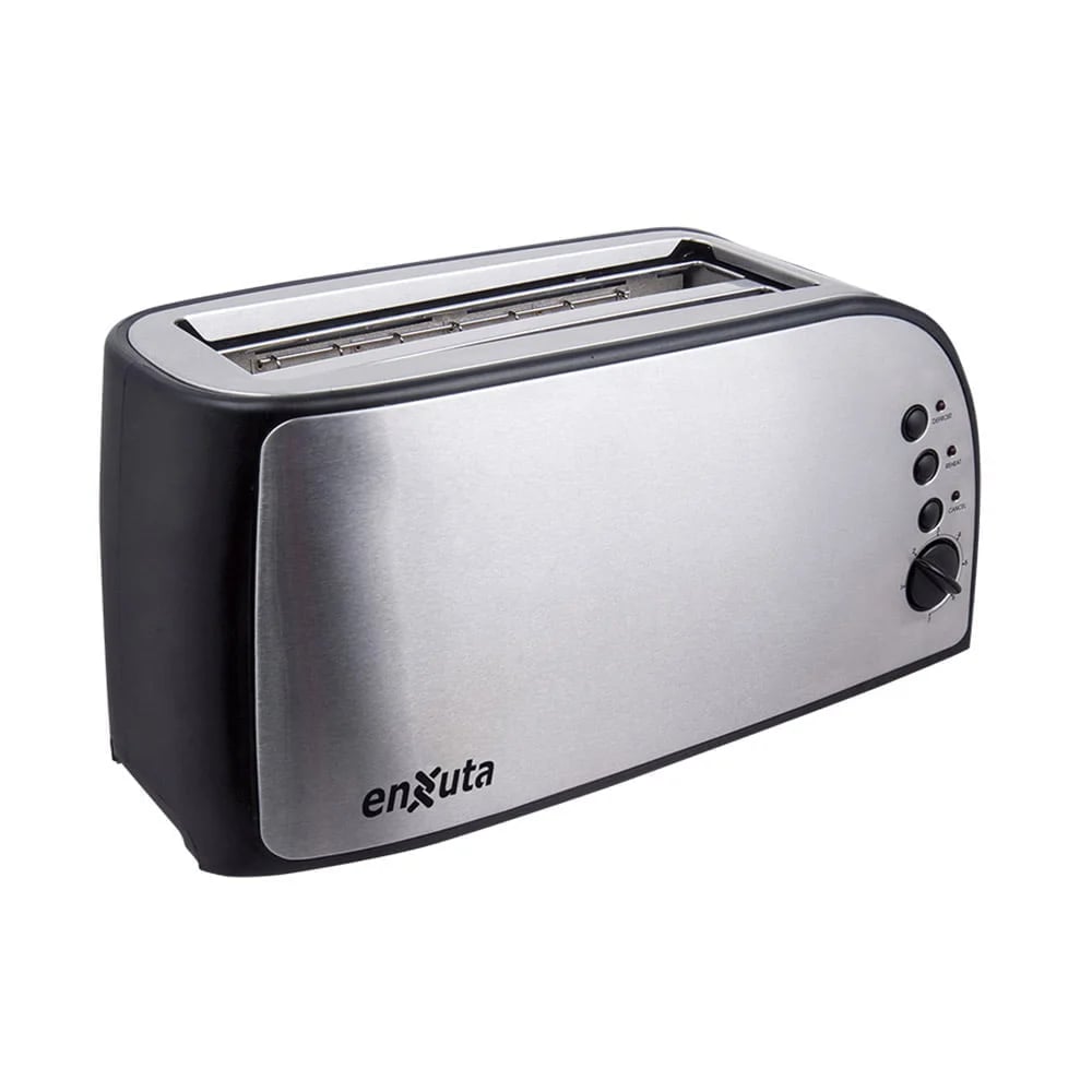 Tostadora Enxuta 4 Panes 7 Niveles Potencia 1200 1500w