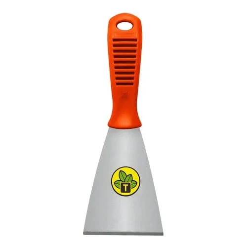 Espátula rígida de acero carbono Tramontina 10 cm con mango de polipropileno