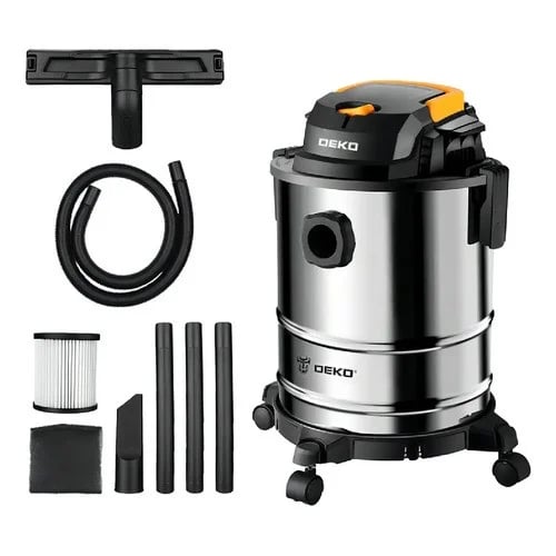 Aspiradora Multifunción Deko 15 L Agua Y Polvo 1200 W