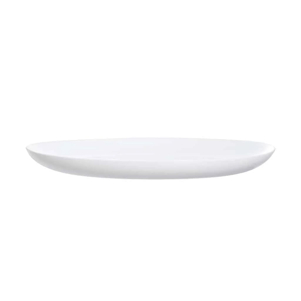 Fuente De Vidrio Oval Asadera Cuisine Luminarc 33 Cm X 25 Cm