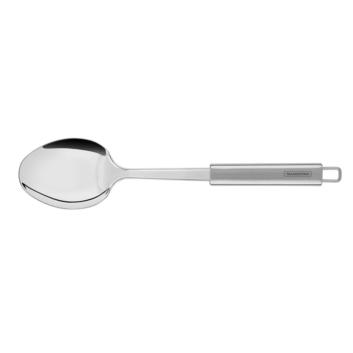 Cuchara para arroz Tramontina Marffim de acero inoxidable 32.6 cm