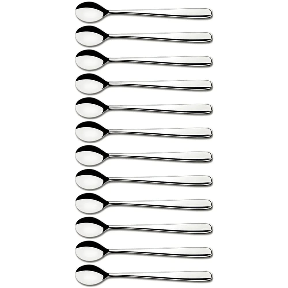 Cucharas de refresco Tramontina Maresias de acero inoxidable pack 12 unidades
