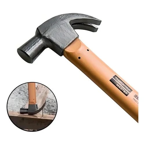 Martillo de uña Tramontina Master 29 mm con mango de polímero