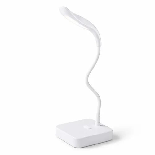 Lámpara De Escritorio Flexible Led Recargable Usb 3 Tonos