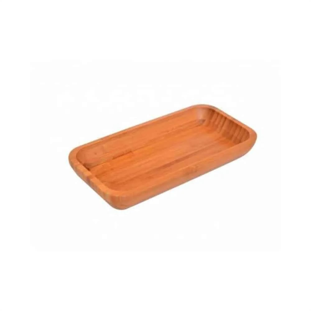 Bowl De Bambu Rectangular 25 X 12,7 Cm Bambum
