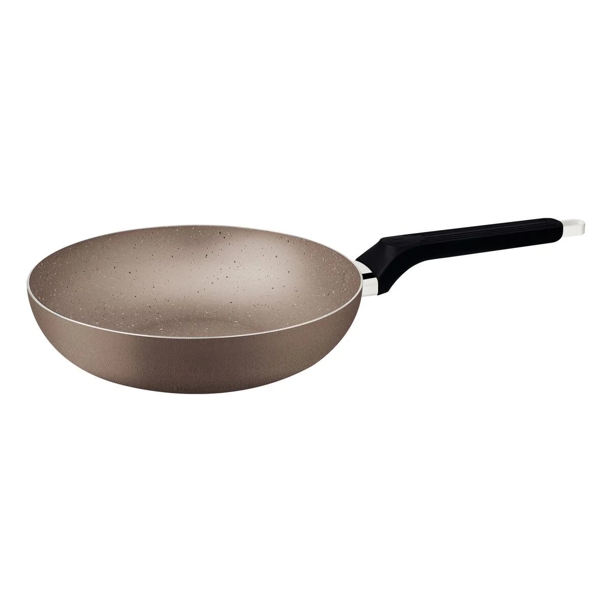 Sartén honda Tramontina Milazzo antiadherente 24 cm 2.2 L almendra