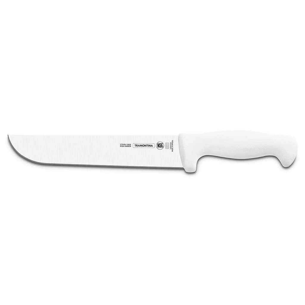 Cuchillo de cocina para carne Tramontina Profissional Master de acero inoxidable 6 pulgadas con mango blanco
