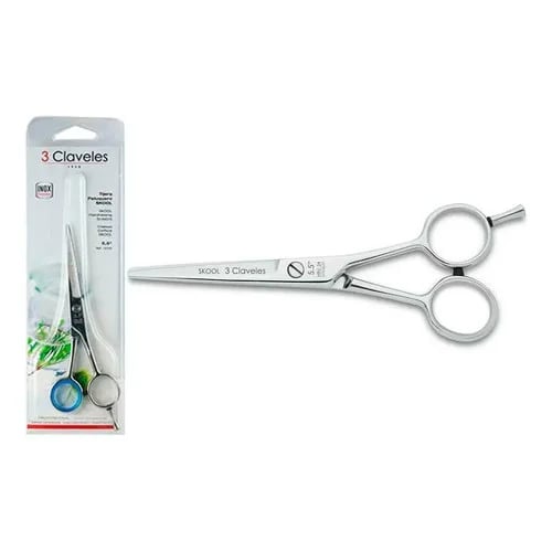 Tijera De Peluquero 3 Claveles Skool Corte 14 Cm