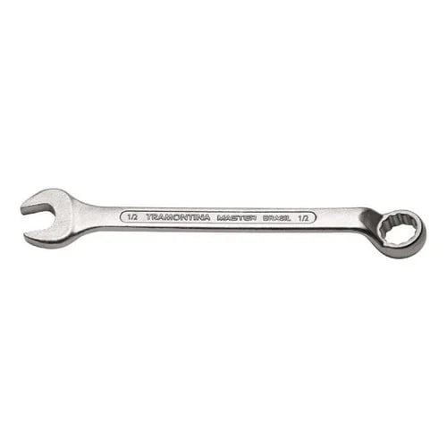 Llave combinada de acero cromado Tramontina Master 1/2 pulgada