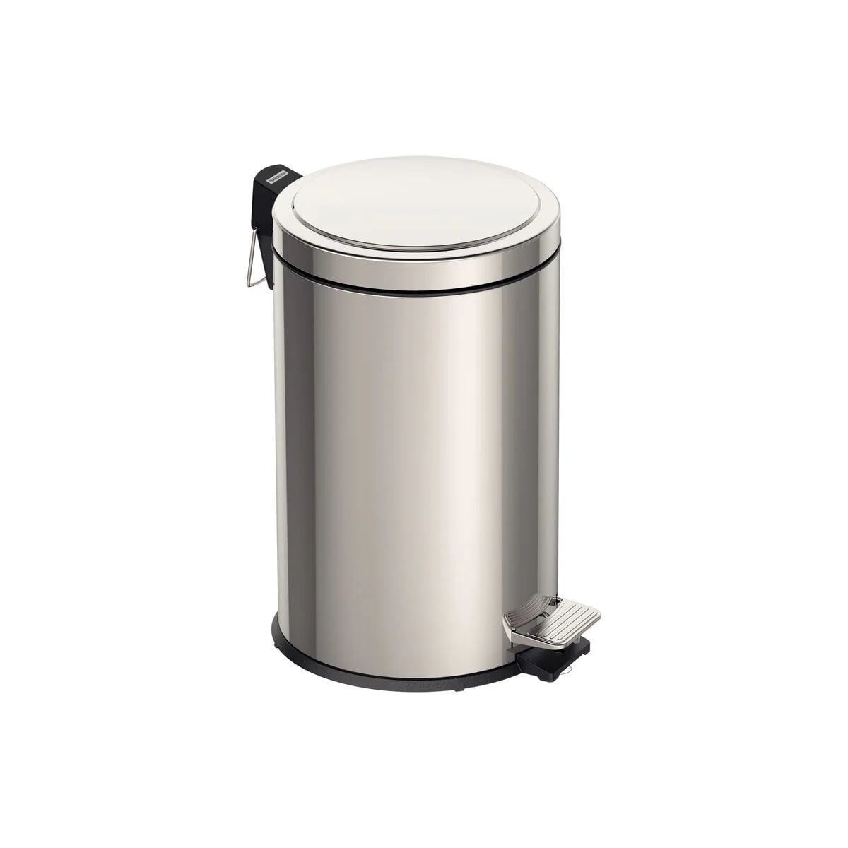 Basurero con pedal Tramontina Brasil de acero inoxidable 12 L