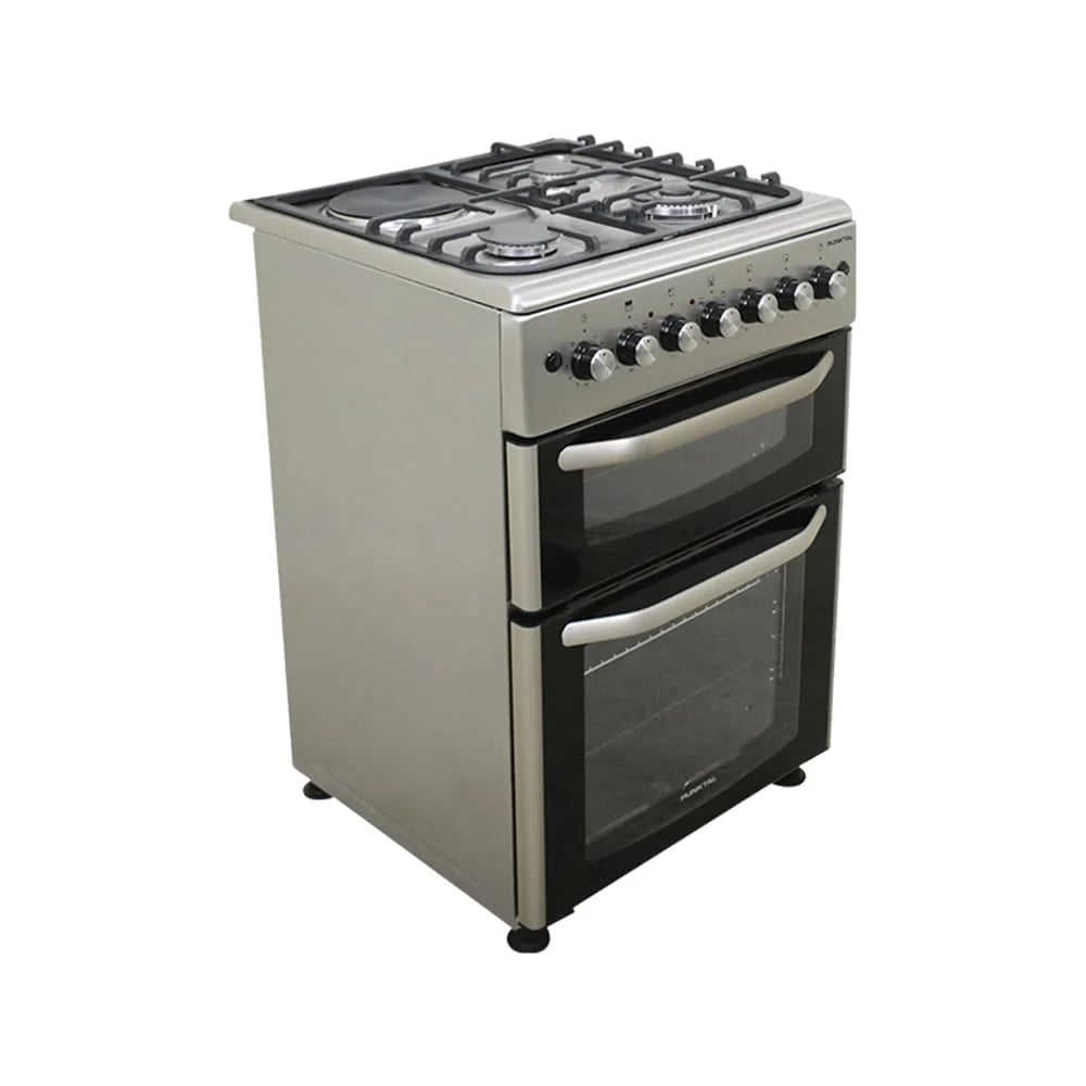 Cocina Punktal Doble Horno Pk-1980 Dtk Electrico Gas Timer