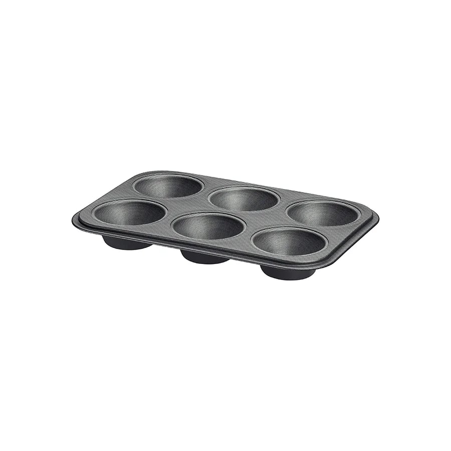 Molde para muffins Tramontina Power Up antiadherente de 6 cavidades