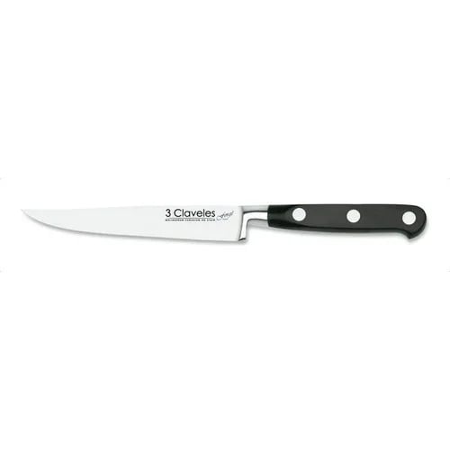 Cuchillo Chuletero 3 Claveles Forge 12 Cm Acero Inoxidable