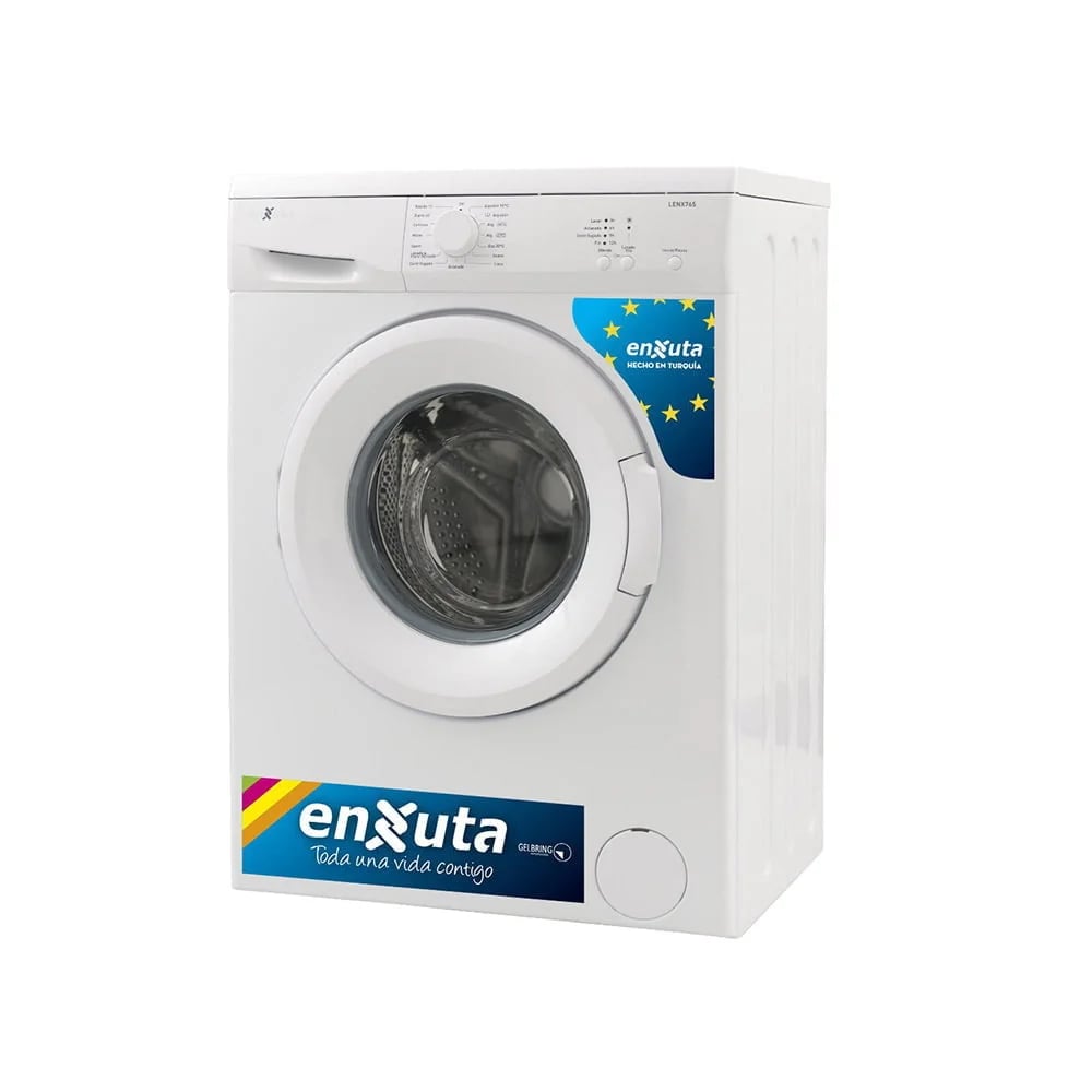 Lavarropas Automatico Enxuta Lenx765 Blanco 6kg