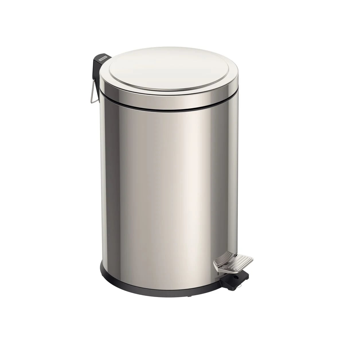 Basurero con pedal Tramontina Brasil de acero inoxidable 20 L