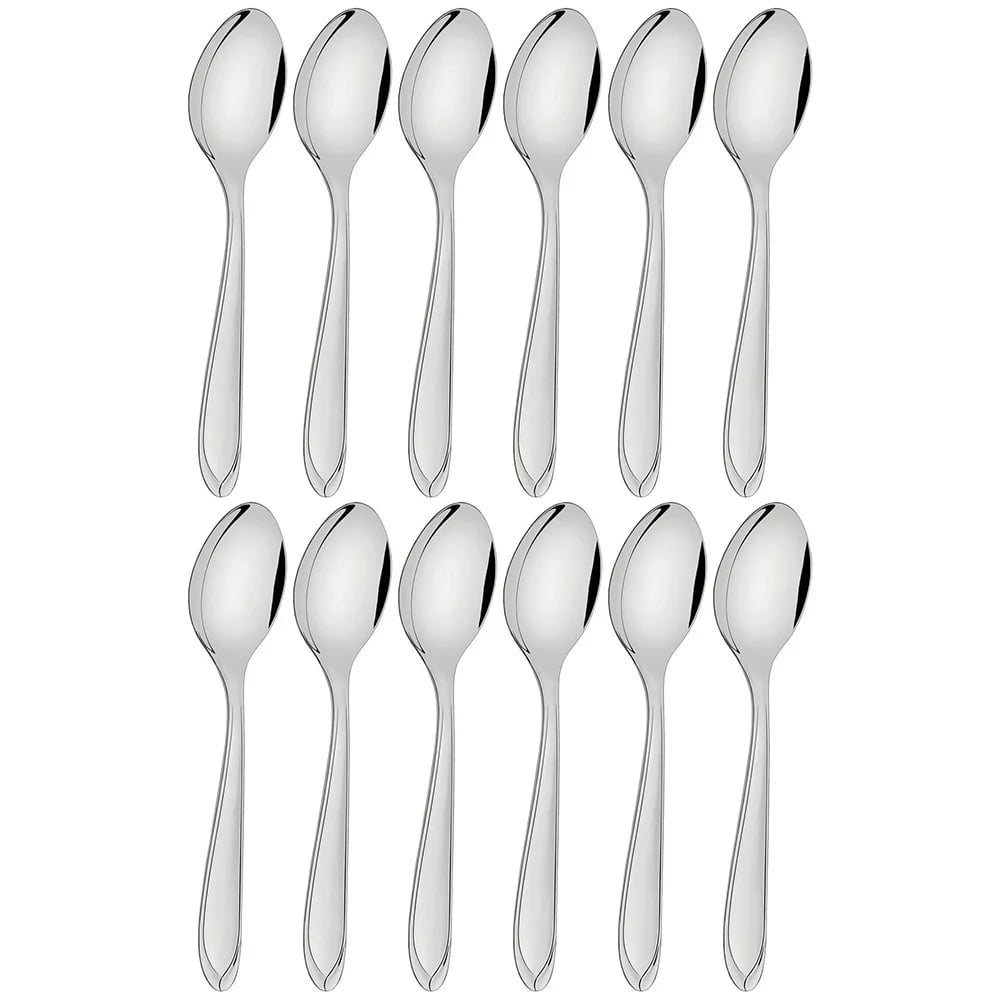 Cucharas de mesa Tramontina Laguna de acero inoxidable pack de 12