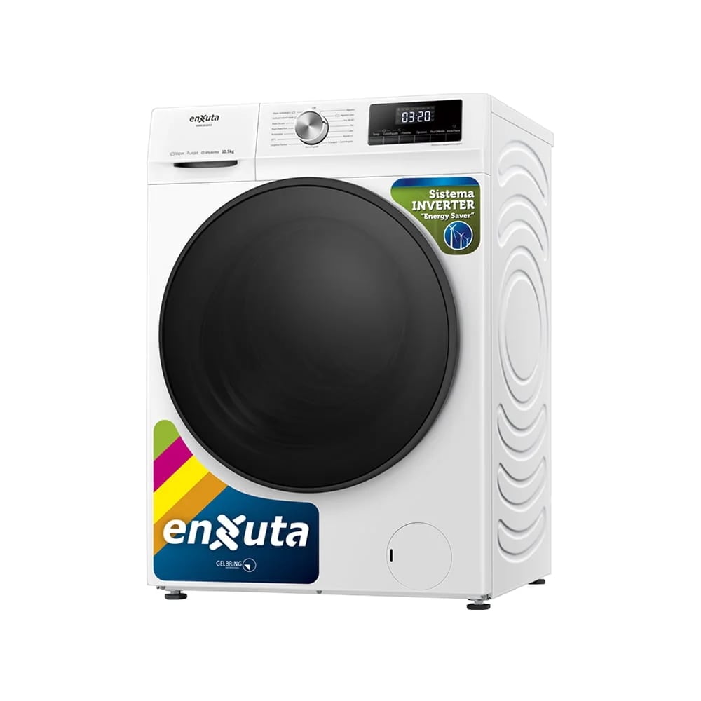 Lavarropa Enxuta Inverter Carga Frontal 10.5 Kg 1400 Rpm